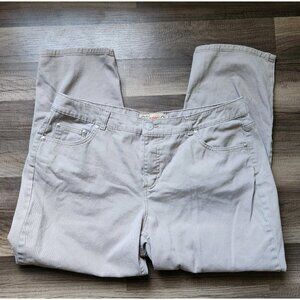 Casual Khaki Pants Stretch Classic Denim Size 20W Just My Size 98% Cotton